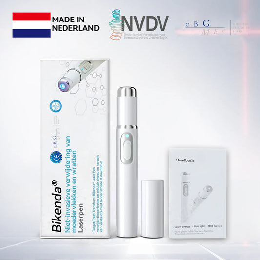 Bikenda® laserpen 🎉(met CO₂-lasertechnologie – effectief voor het verwijderen van moedervlekken, wratten, huidflapjes, pigmentvlekken en andere onvolkomenheden)